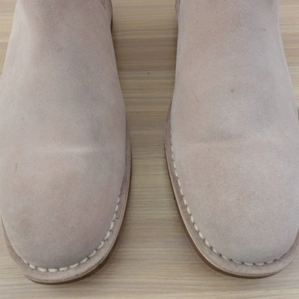 Beige Chelsea Ankle Boots Mens 11 Tan Suede Indie‎ Sleaze VINTAGE FOUNDRY CO